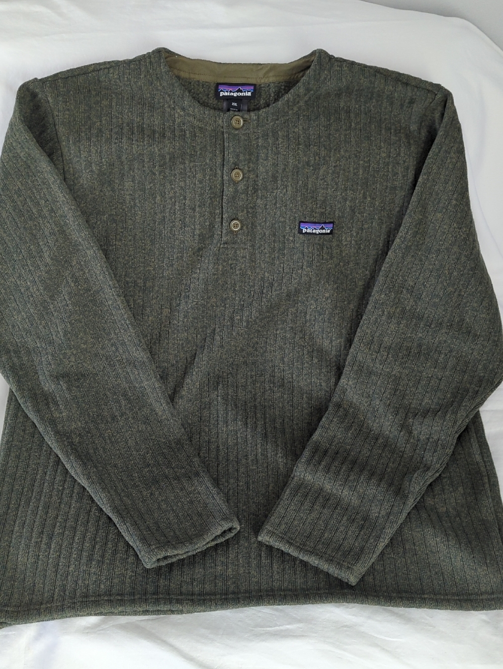 Patagonia Men's Better Sweater Henley Pullover - Industrial Green - XXL